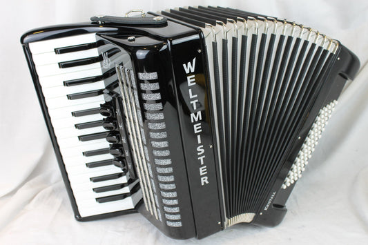 Acordeón de teclas Weltmeister Kristall Rojo